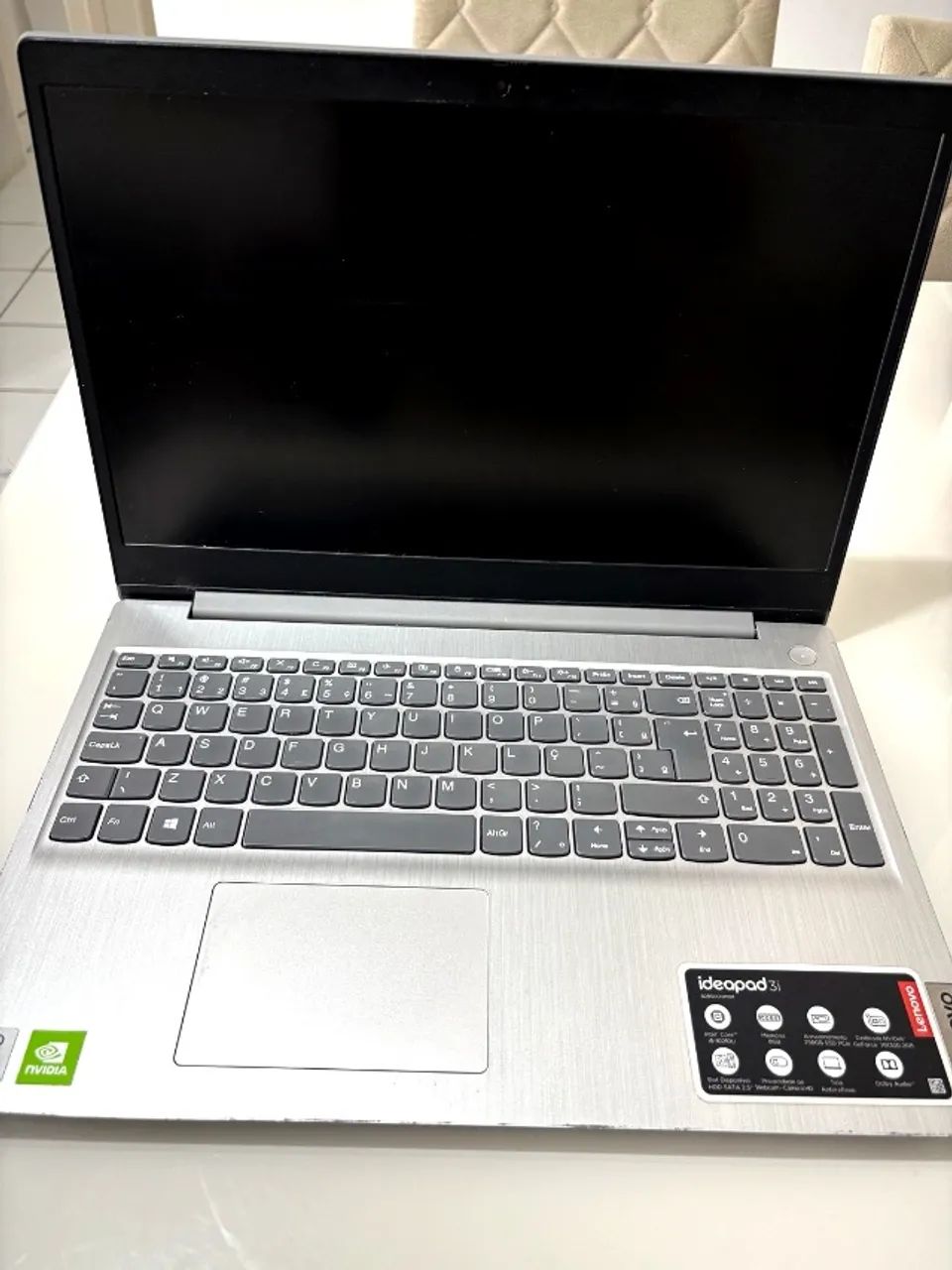 Notebook Lenovo Ideapad 3i i5 10ª / 8GB RAM / SSD 256GB / Nvidia MX330 - Foto 3