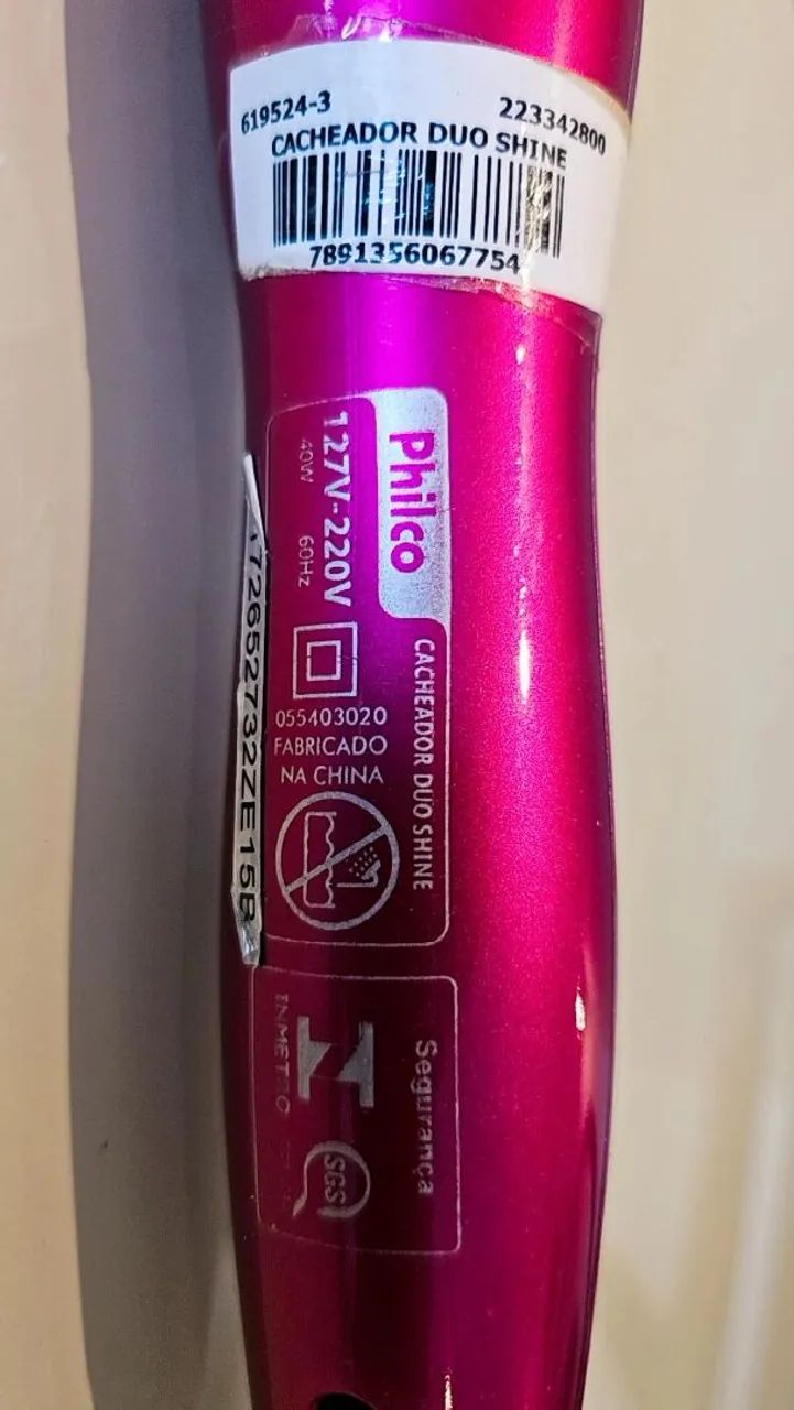 Babyliss cacheador cerâmica duo shine Philco bivolt - Foto 3