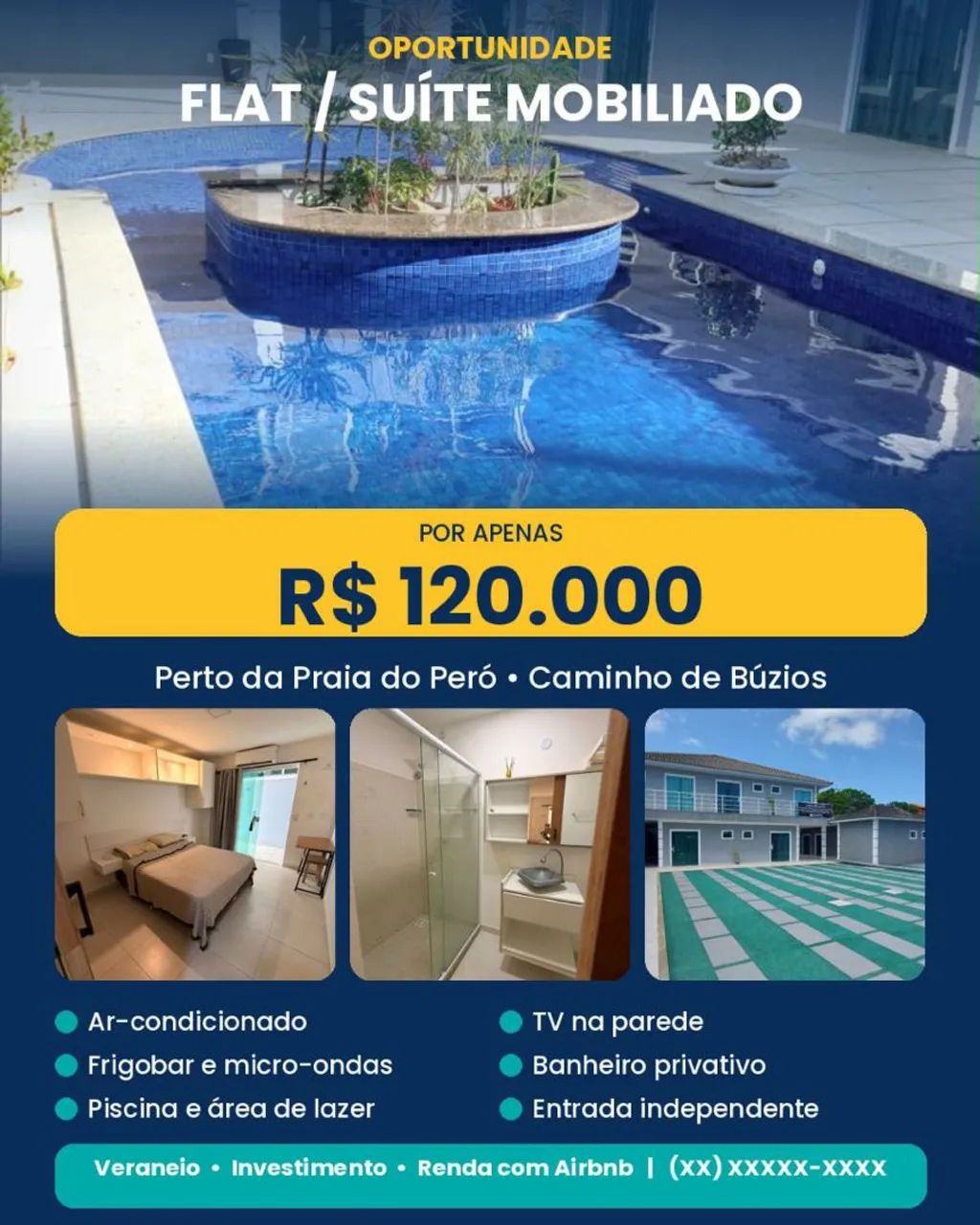 Flat Suíte para Veraneio 