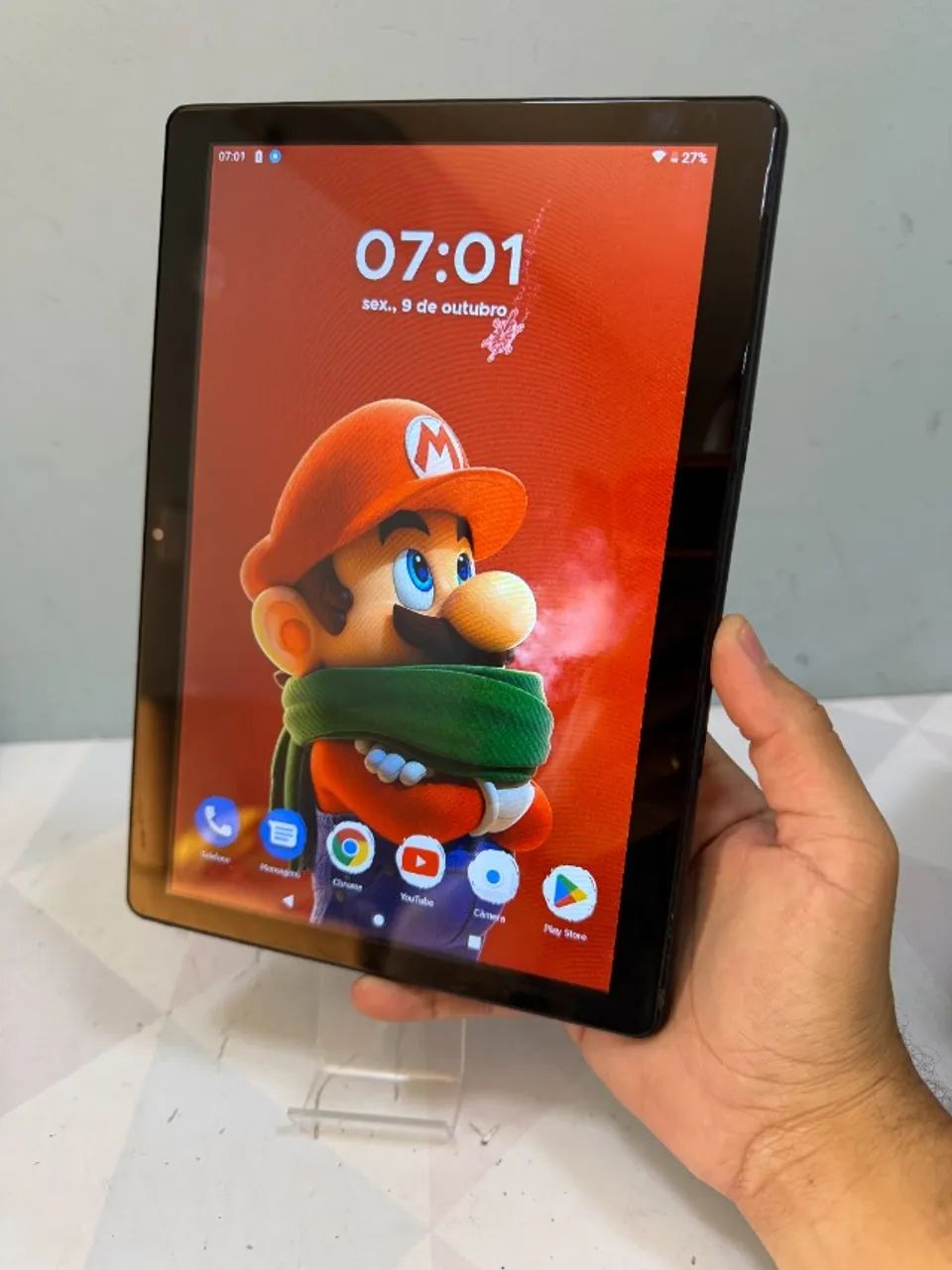 Tablet Multilaser M10 4G - 32GB Armazenamento + Capa  - Foto 4