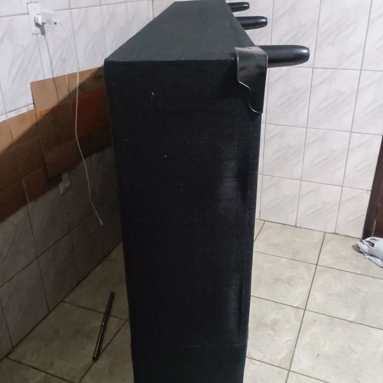 Box de cama de casal tamanho bom ótima nova - Foto 3