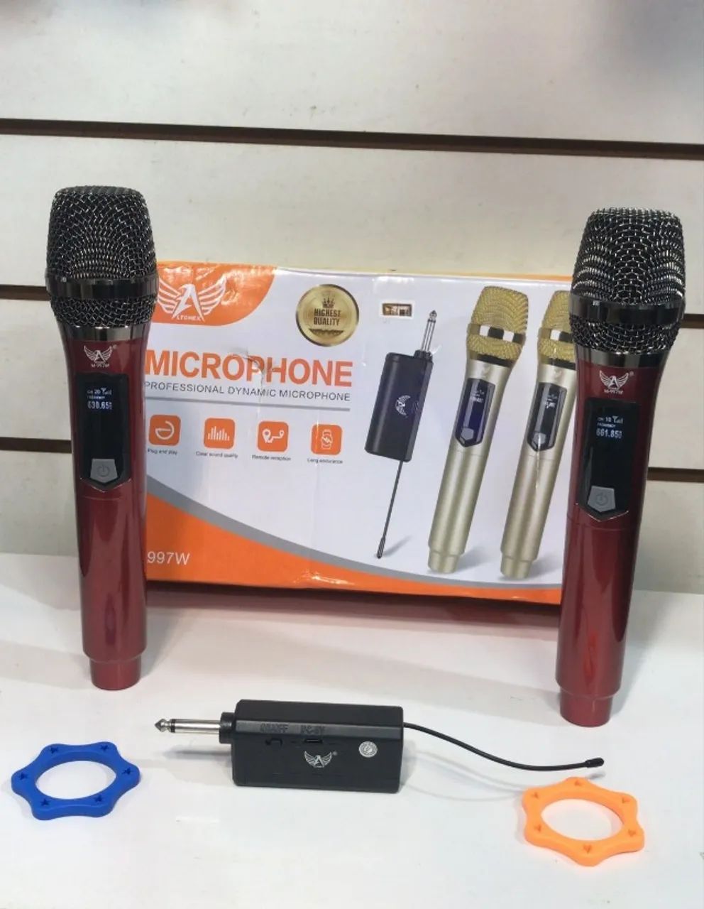 Microfones Sem Fio Com Painel Altomex M-997W/lukton ht-012