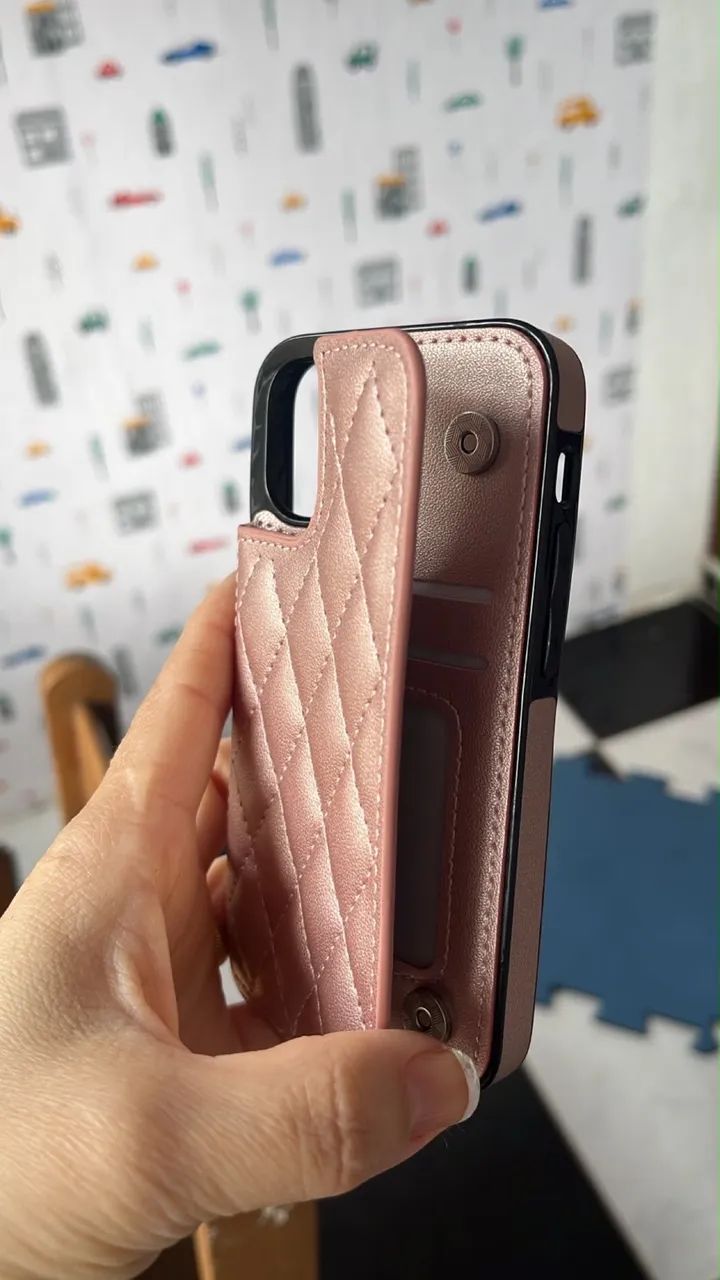 Vendo capa carteira IPhone 12 mini - Foto 4
