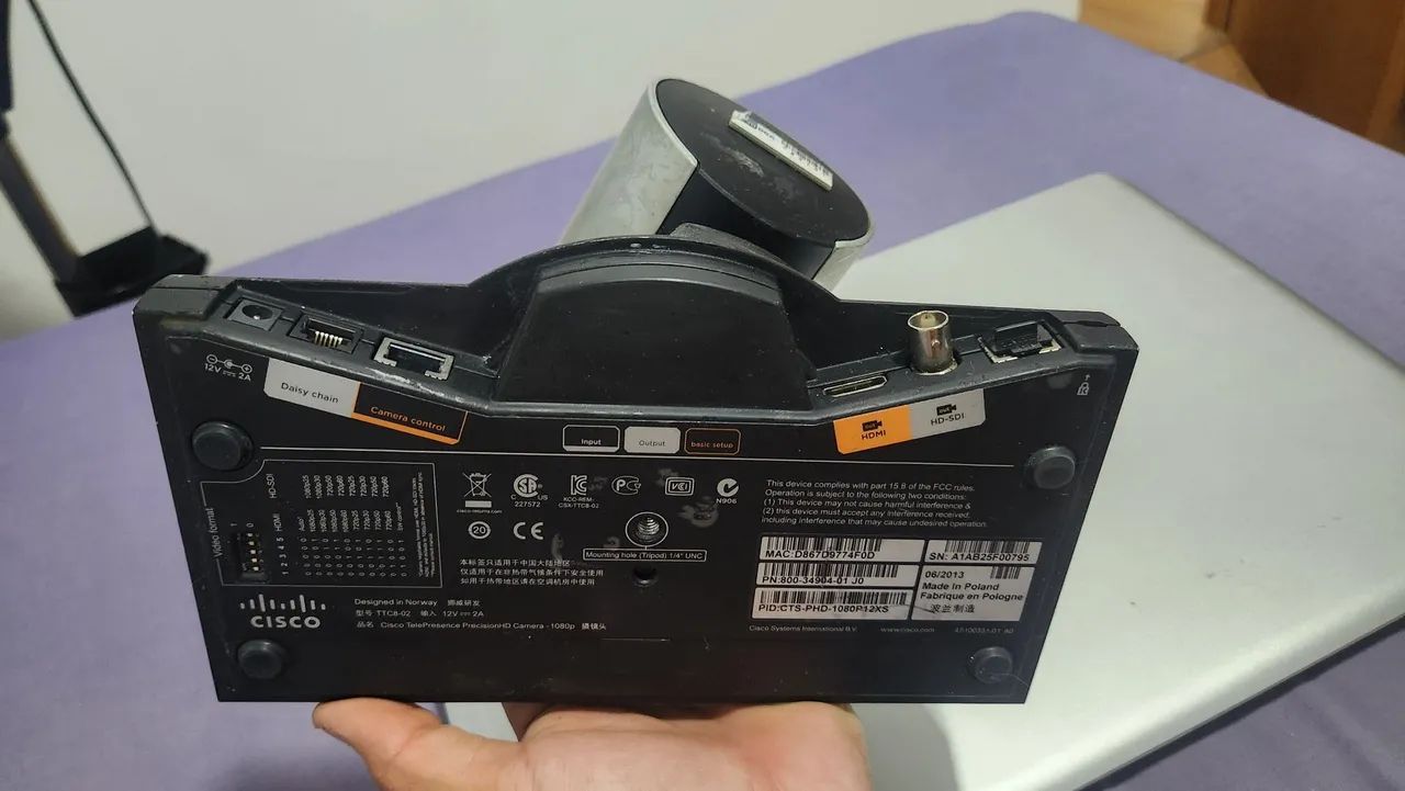 Câmera Cisco Telepresense - Para videoconferência  - Foto 4