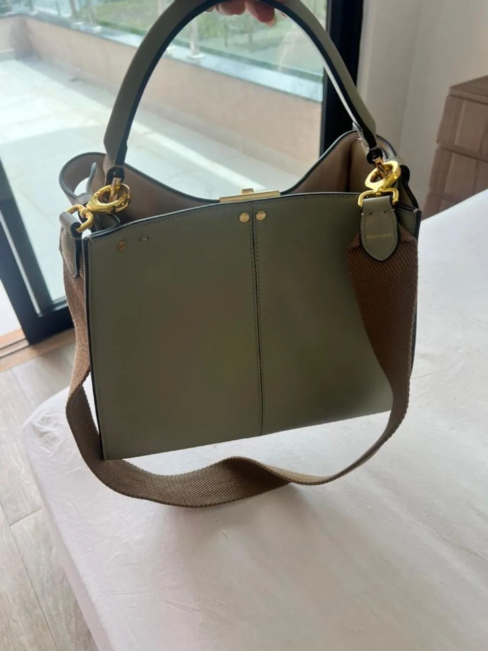 Bolsa feminina em couro - Foto 2