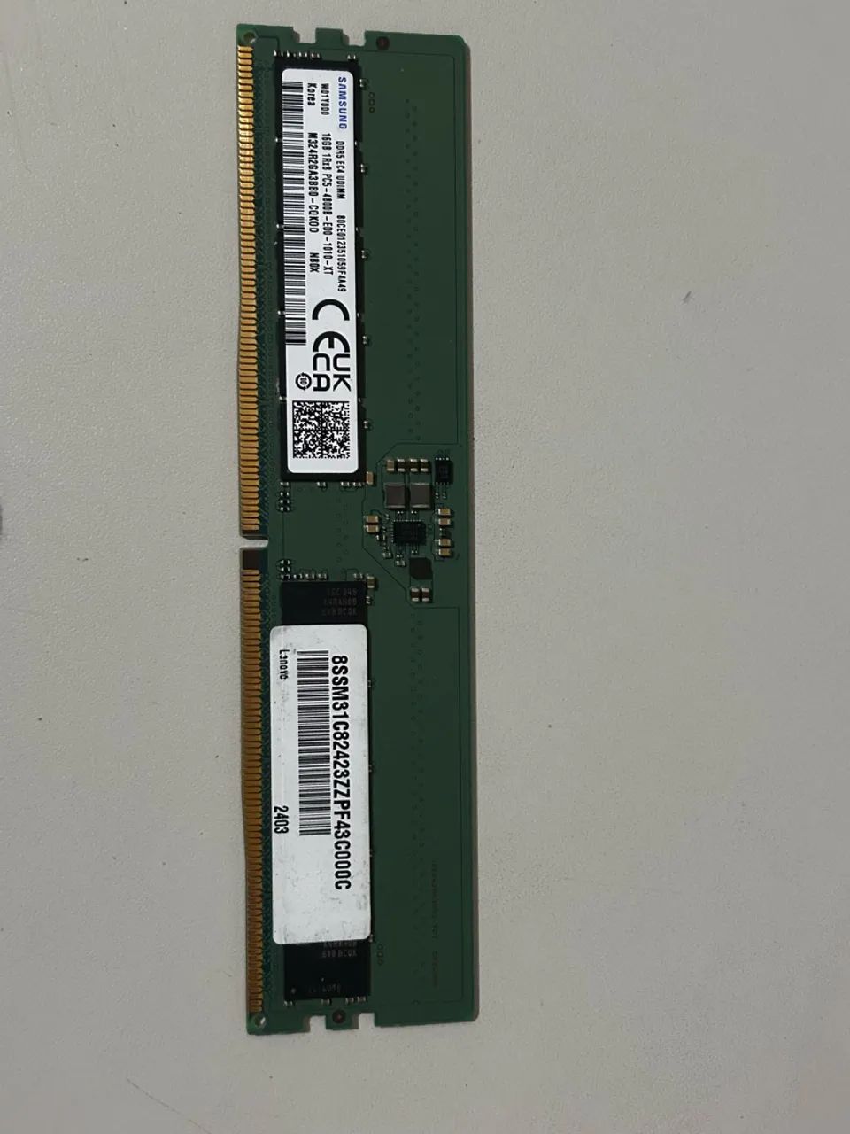 Memória Samsung 16gb DDR5 4800mhz - Memória RAM - Álvaro Weyne