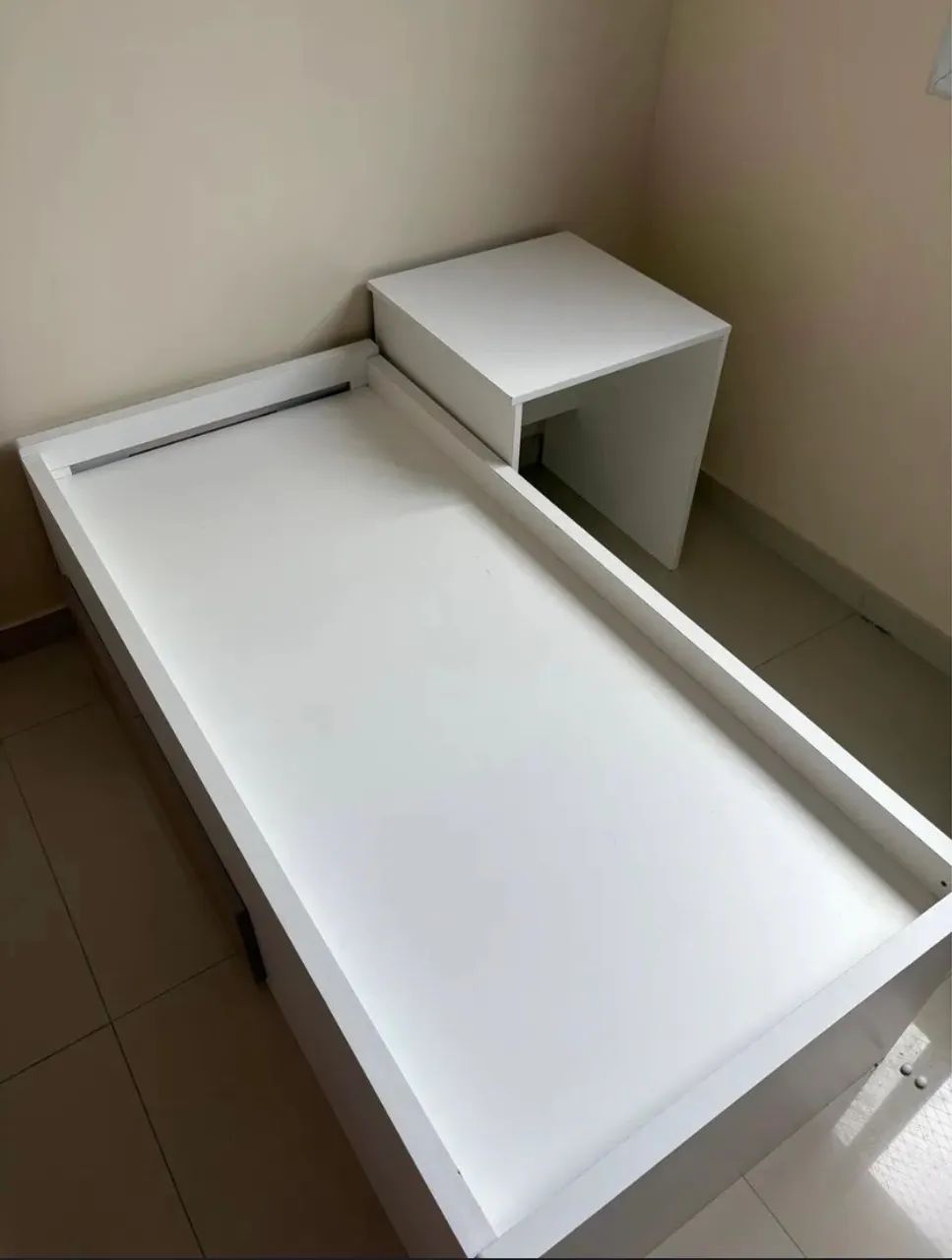 Cama de Solteiro Infantil Branca com Gaveteiros - Ótimo Estado - Foto 3