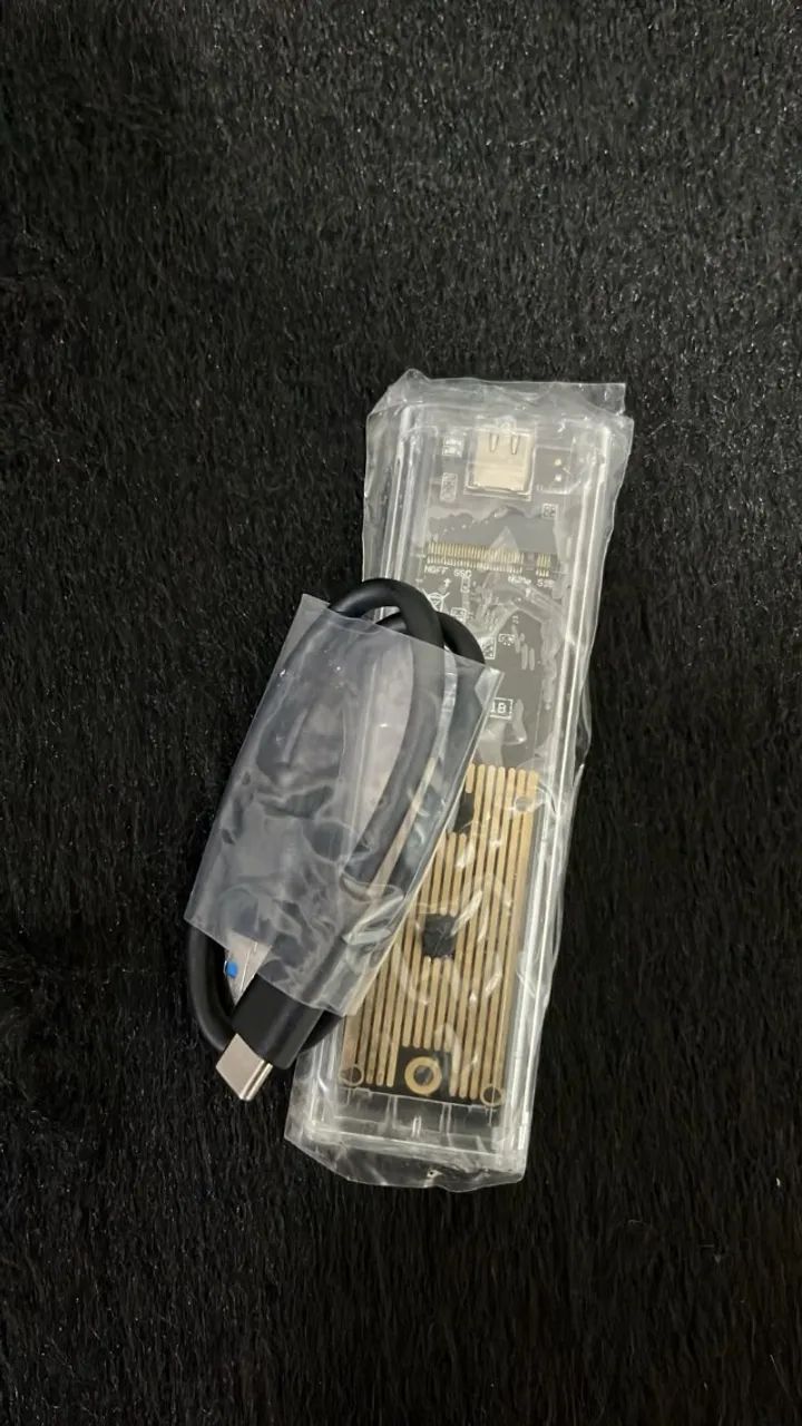 Case M.2 NVMe/NGFF para USB 3.0 Type-C - 5Gbps - Foto 3