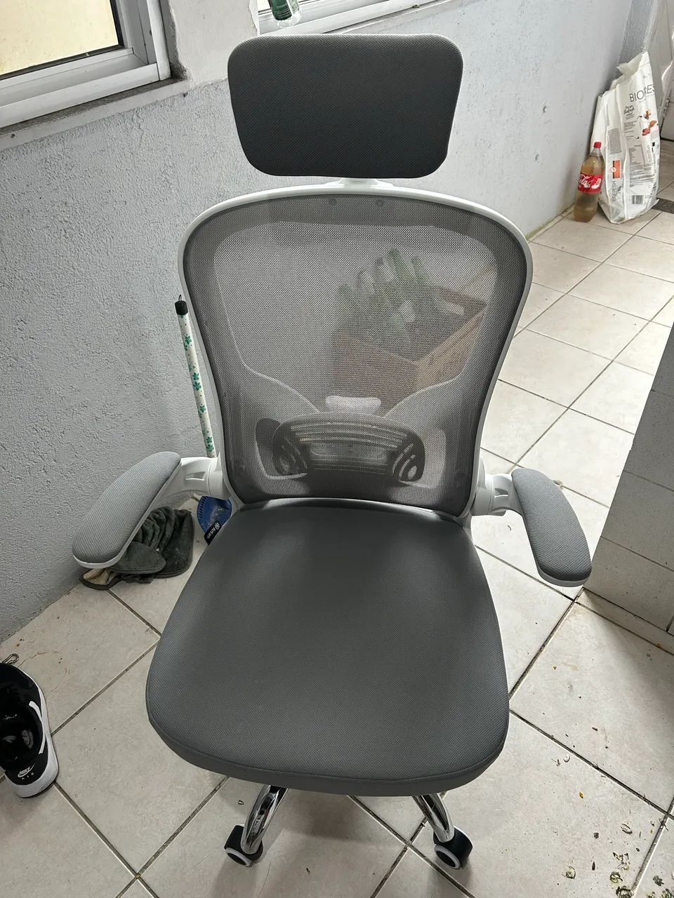 Cadeira escritório top - aceito cartão e entrego  - Foto 4