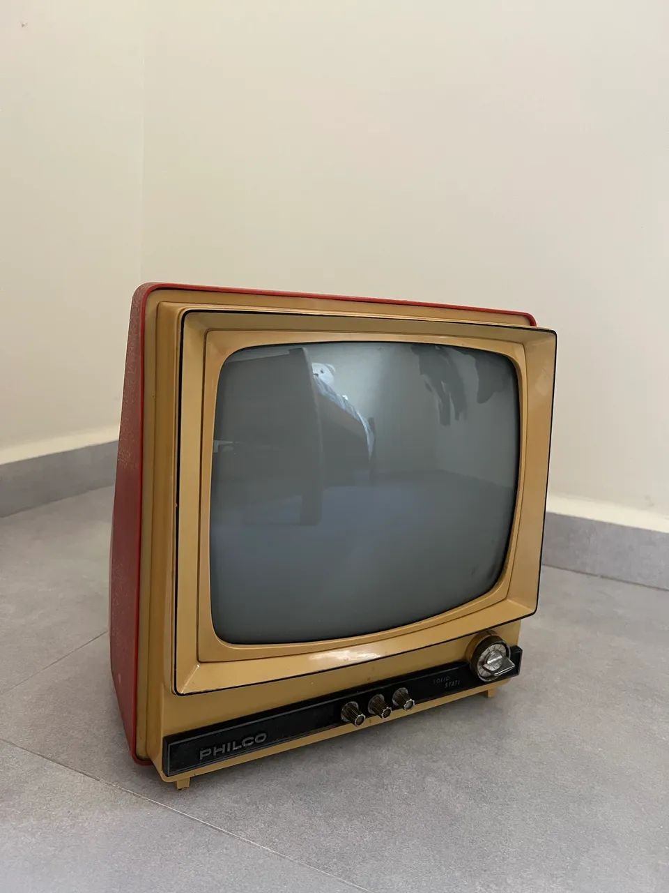 TV Philco Antiga Vintage - Peça Retrô / Colecionador