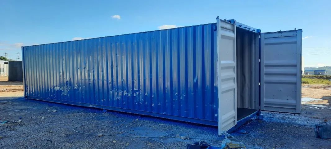 Container Maritimo de 40'Pes 12 Metros - Pintado  - Foto 5