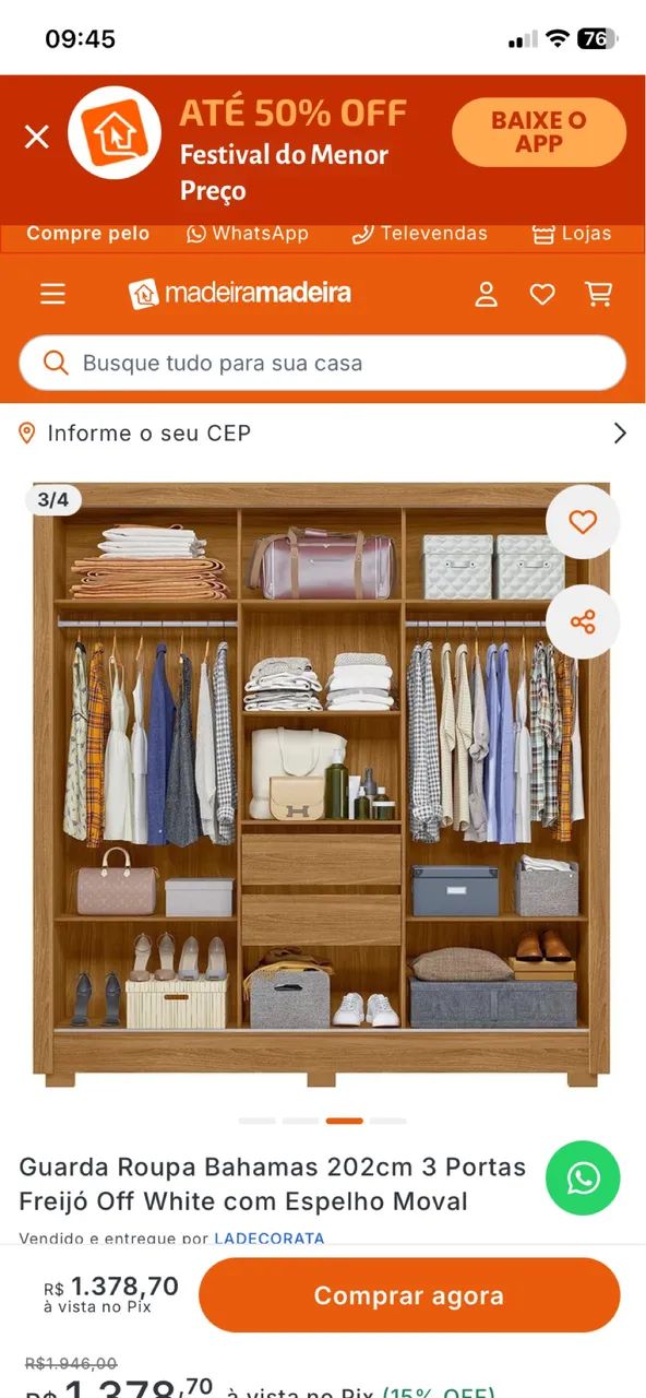 Guarda Roupa  - Foto 2