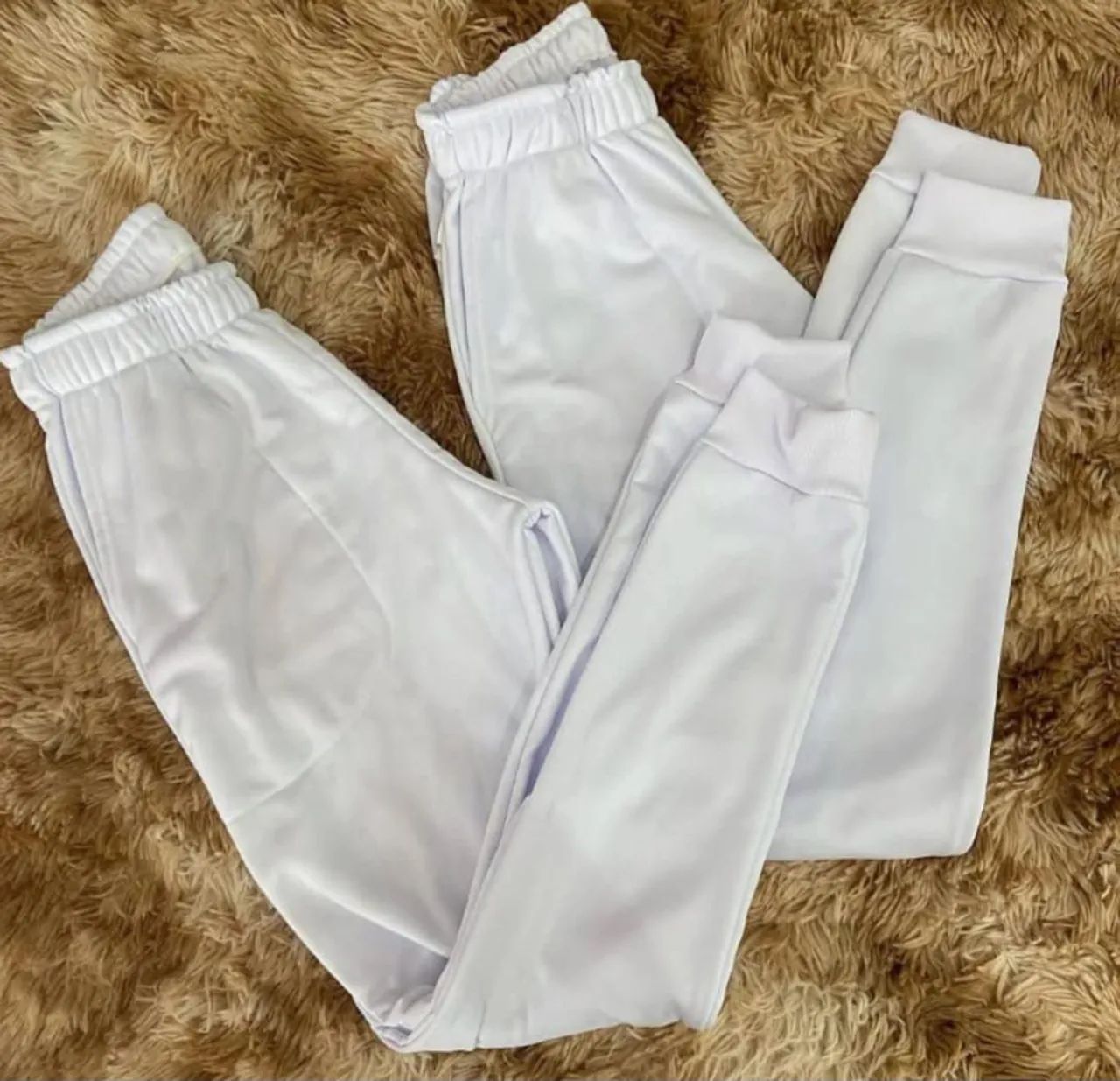 CALÇA BRANCA DE ABRIGO TÉRMICA - Foto 4