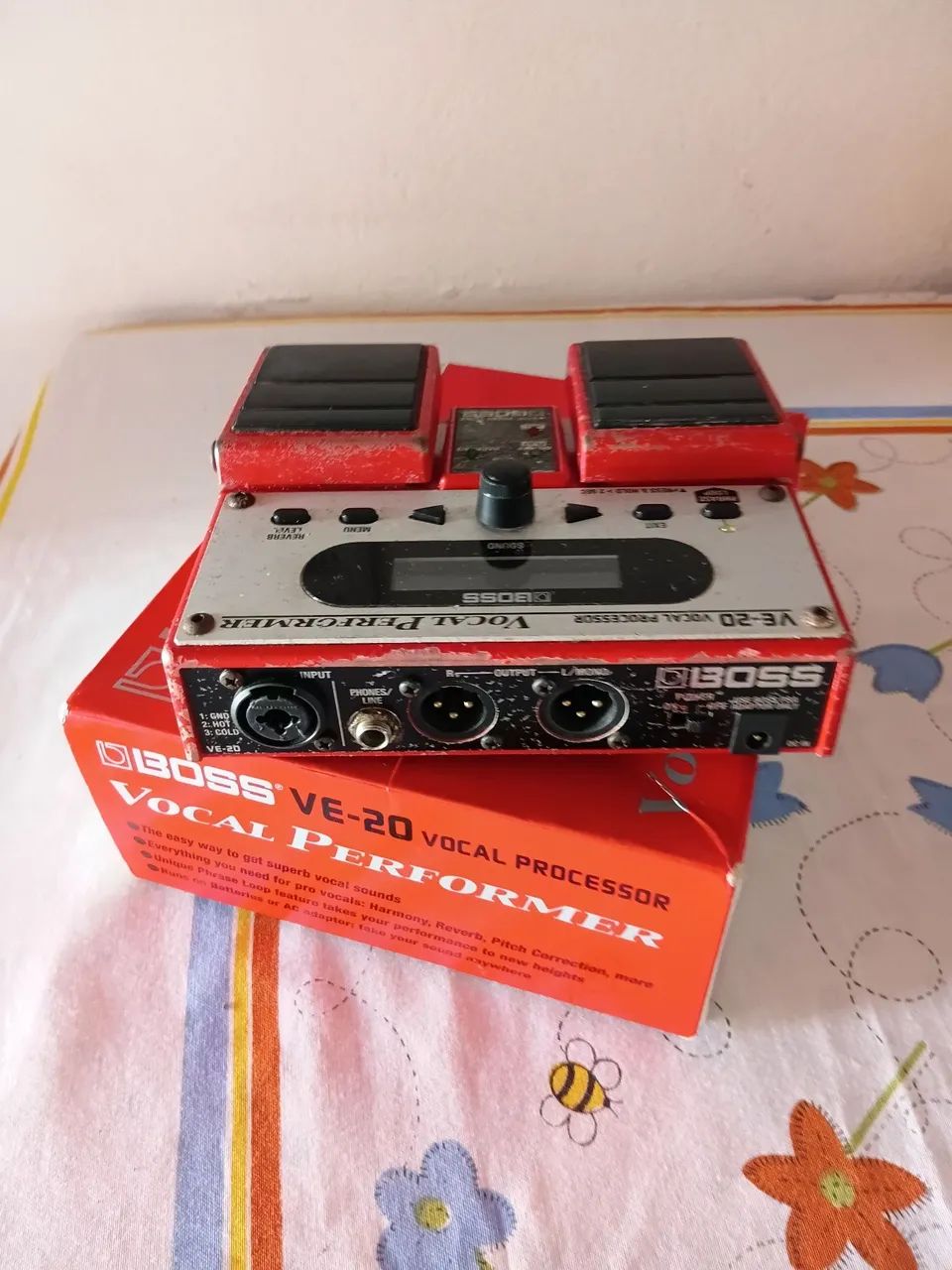 Pedal boss ve20 voz oitavas acima e oitavas abaixo 