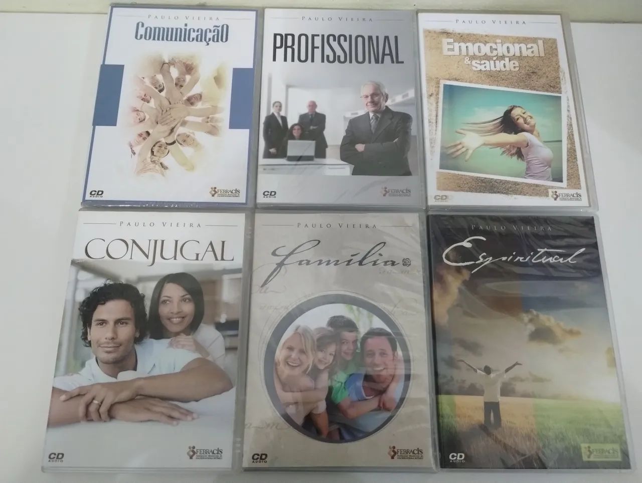 Lote com 33 DVDs e CDs originais do Coaching Paulo Vieira. - Foto 5