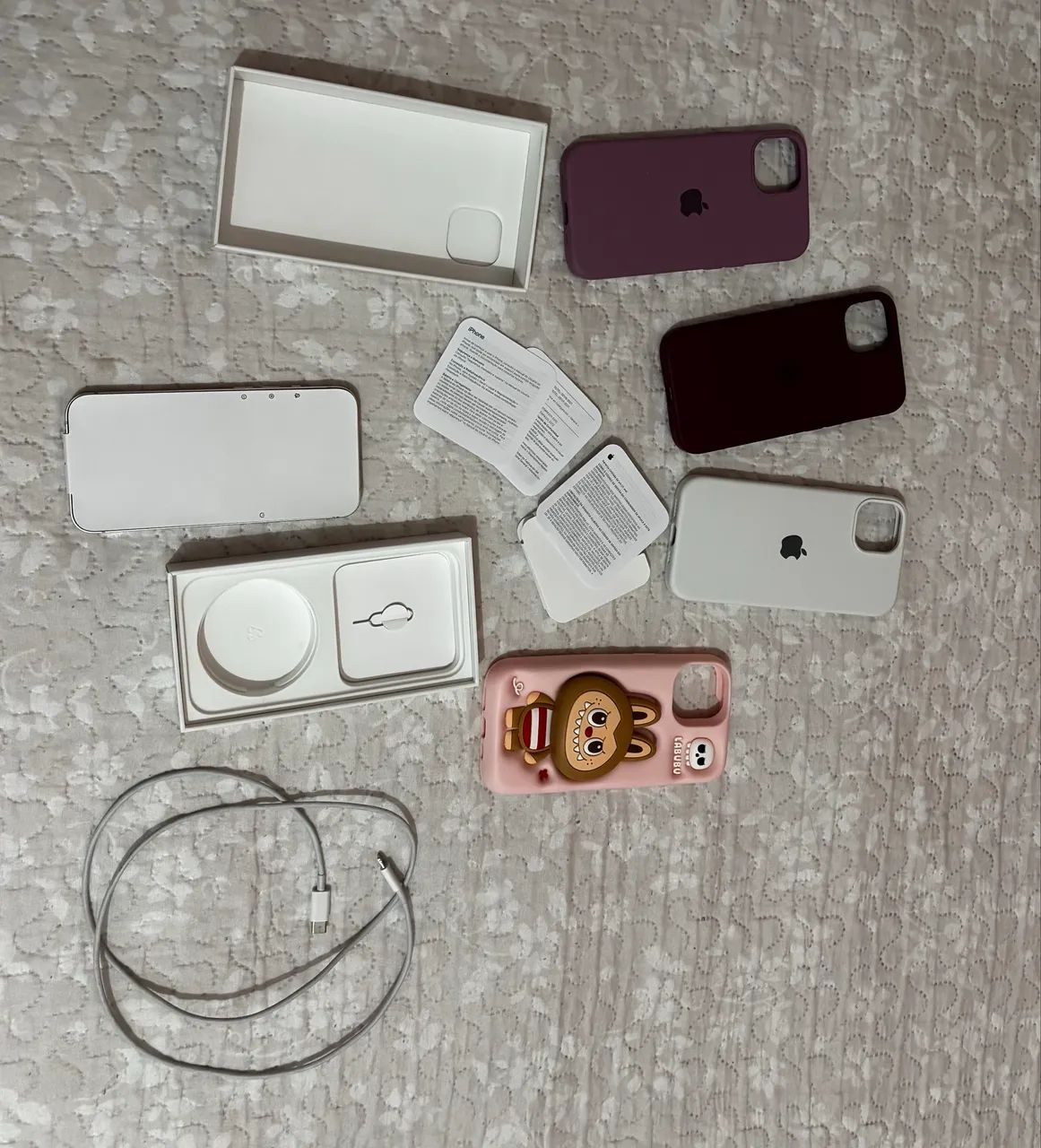 iPhone 13 128GB - Branco - Original + Com Caixa Original + 4 Capinhas + Carregador  - Foto 3