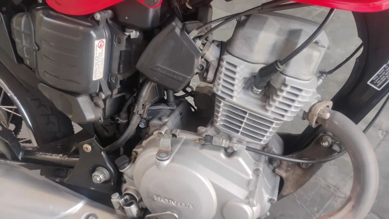 Motocicleta bem cuidada 