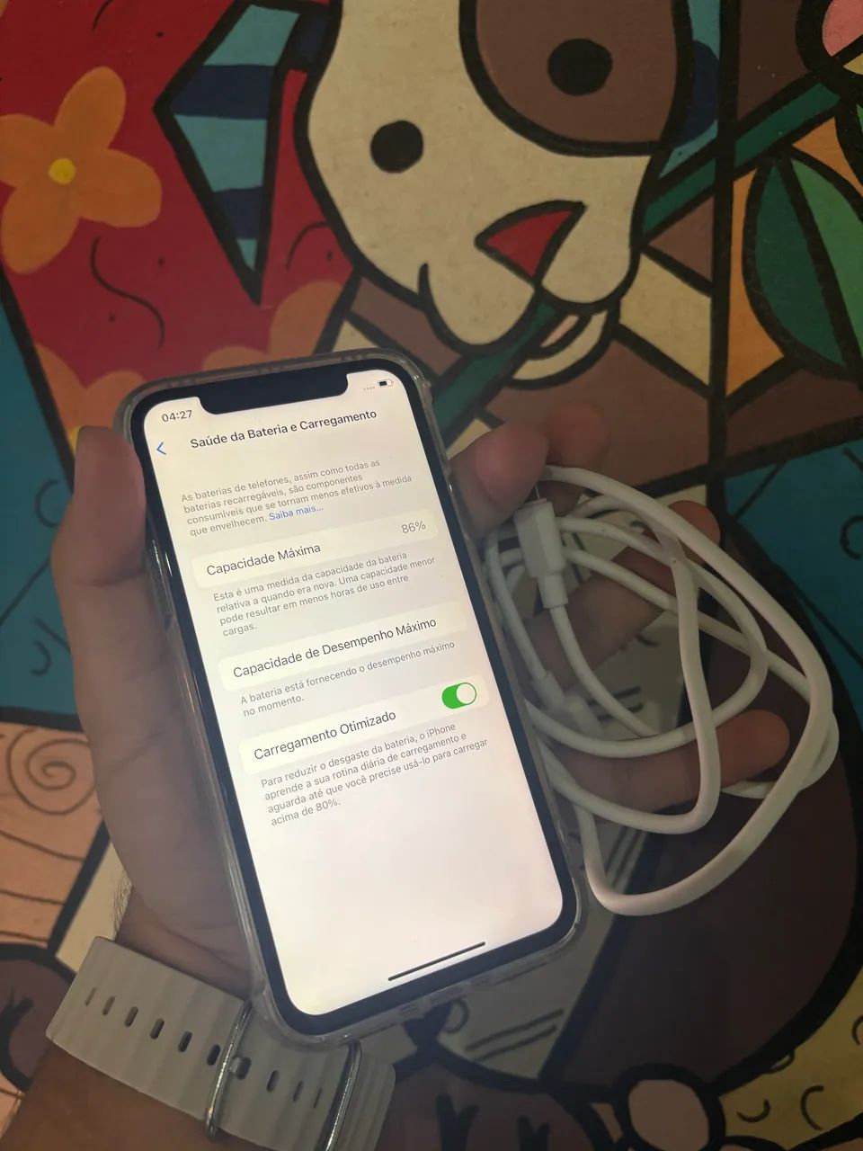 iPhone X Black 64 GB - Foto 3