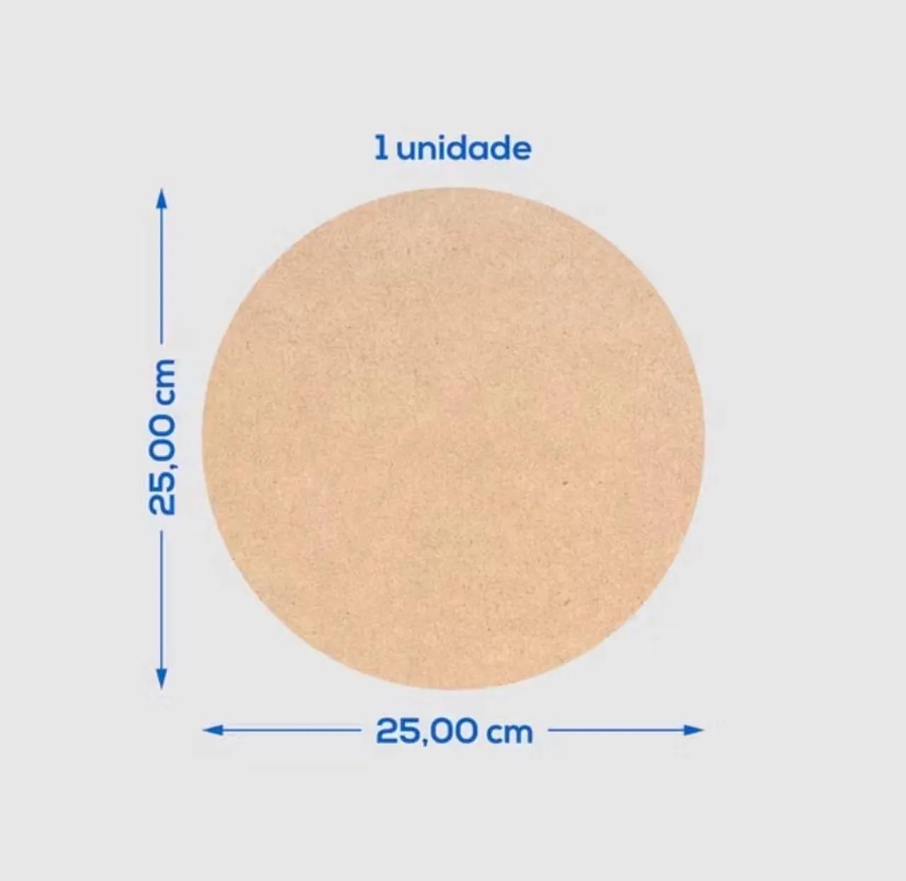 59 base de MDF 25x25