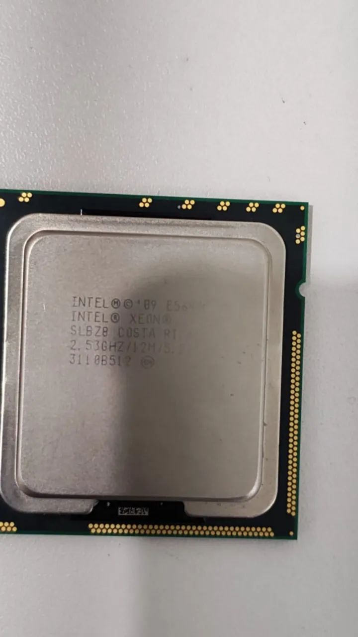 Processador Intel Xeon E5649 Ddr3 Lga 1366 2.53ghz Slbz8 Oem