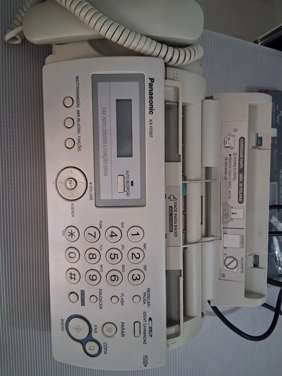 Fax completo Panasonic - Telefonia Fixa e Sem Fio - Jardim Ouro