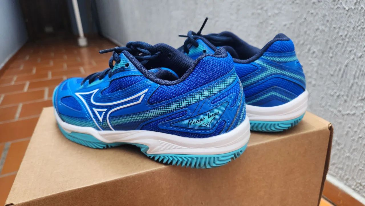 山水62 Tênis ORIGINAL Mizuno Break Shot 4 Clay Court - n° 37 - Só 150,00