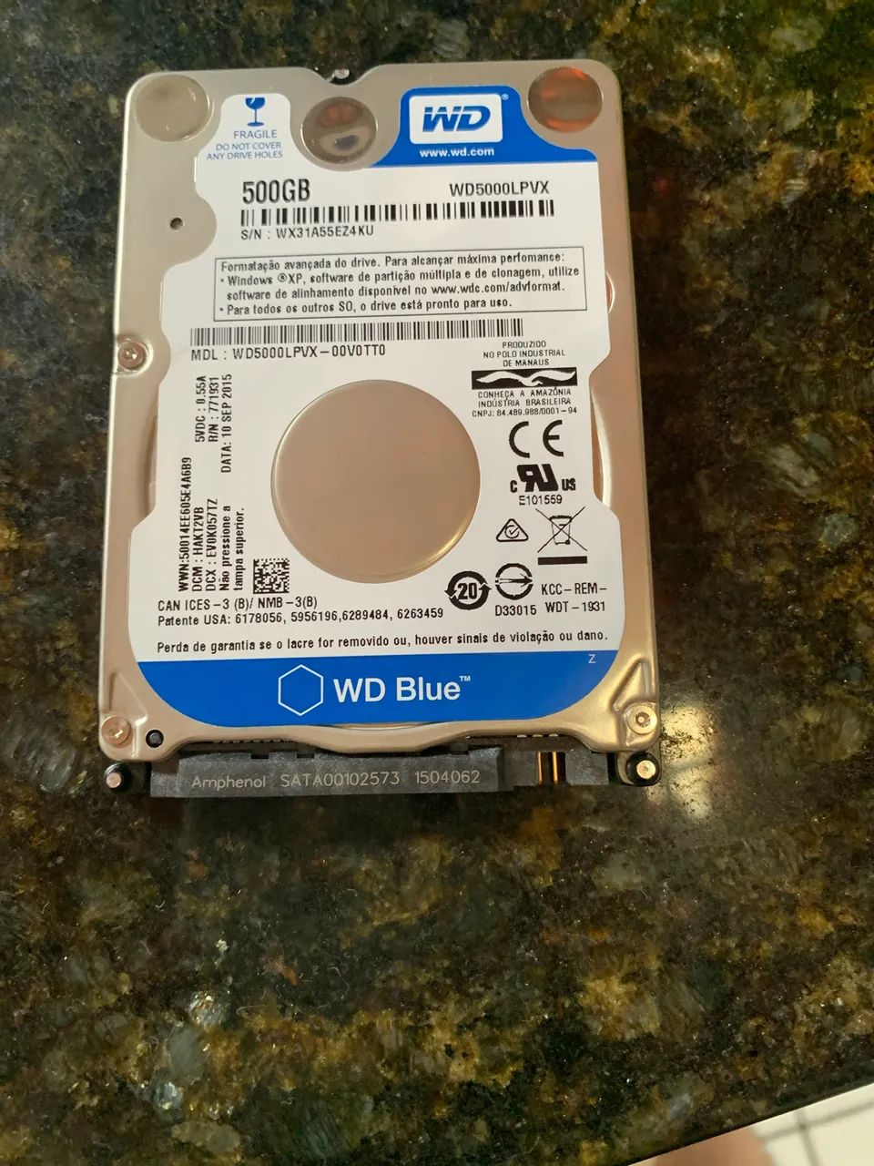 500 GB SATA HDD for Laptop