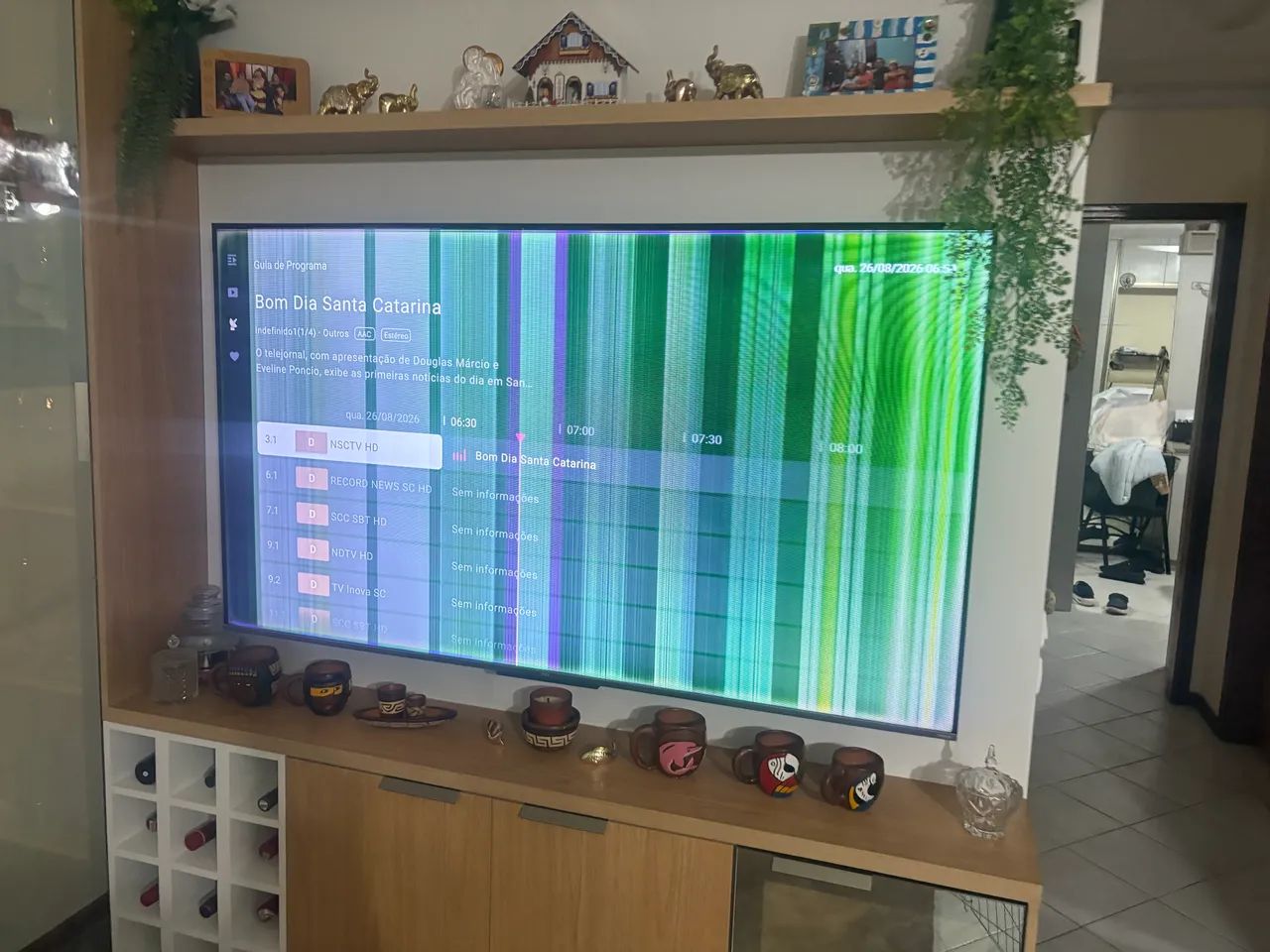 Smart tv 65? TCL com defeito  - Foto 5