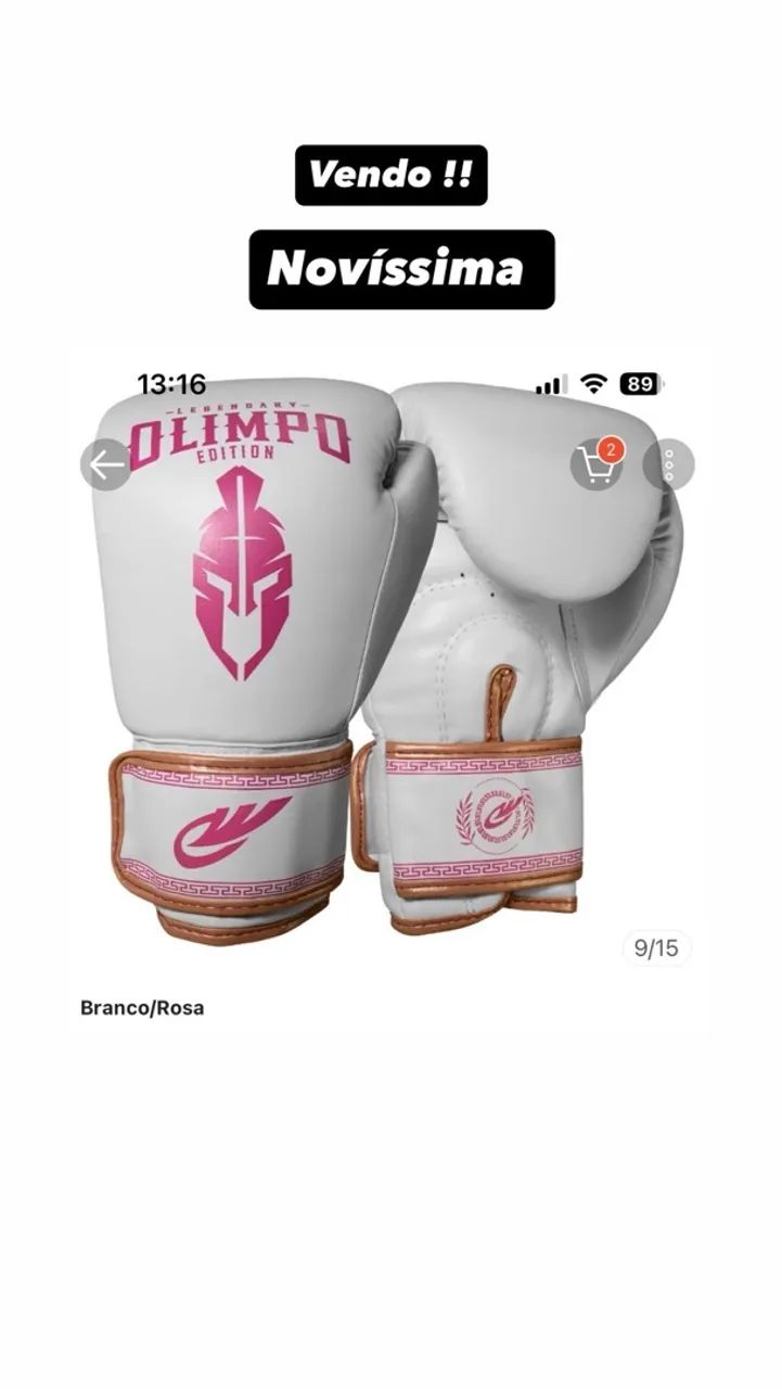 Luva boxe