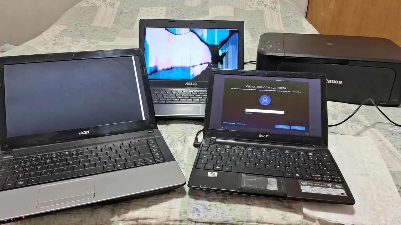 NOTEBOOK E IMPRESSORA - Foto 3