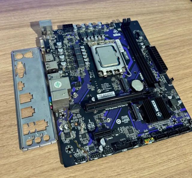 KIT INTEL CORE i5-12400F + H610M-DA MANCER