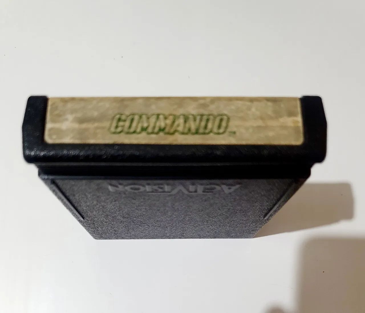 COMMANDO ATARI 2600 JOGO 100% ORIGINAL ACTIVISION AMERICANA NÃO É O COMMAND RAID RARIDADE - Foto 2