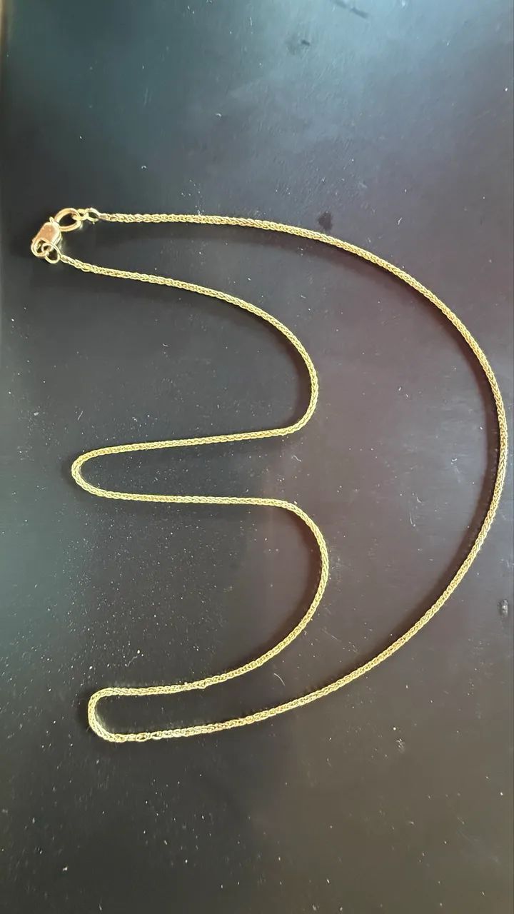 Cordão de ouro 14k 50cm