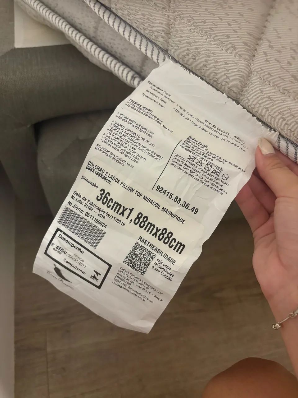 CAMA BOX COM AUXILIAR CONJUGADA COM MOLA + COLCHÃO PILLOW TOP DUPLO - Foto 5