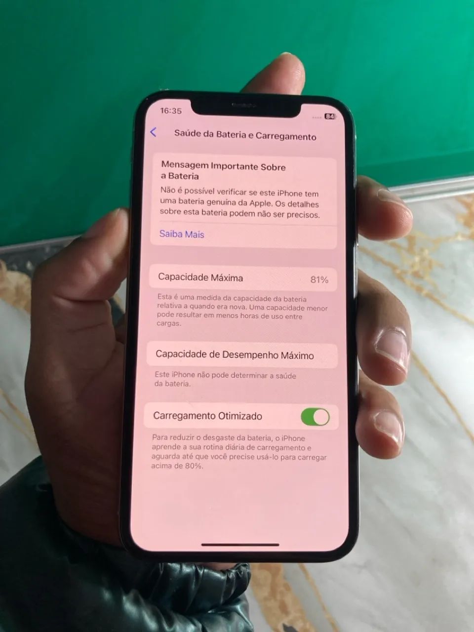 Oferta vendo iPhone Xs Silver formatado e revisado pronto pra uso - Foto 3