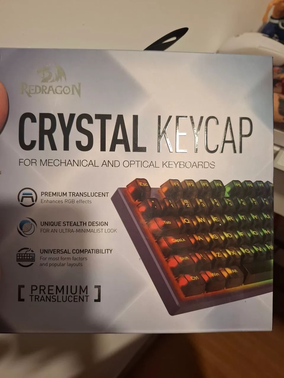 Crystal Keycap Radragon Abnt2 - Foto 2