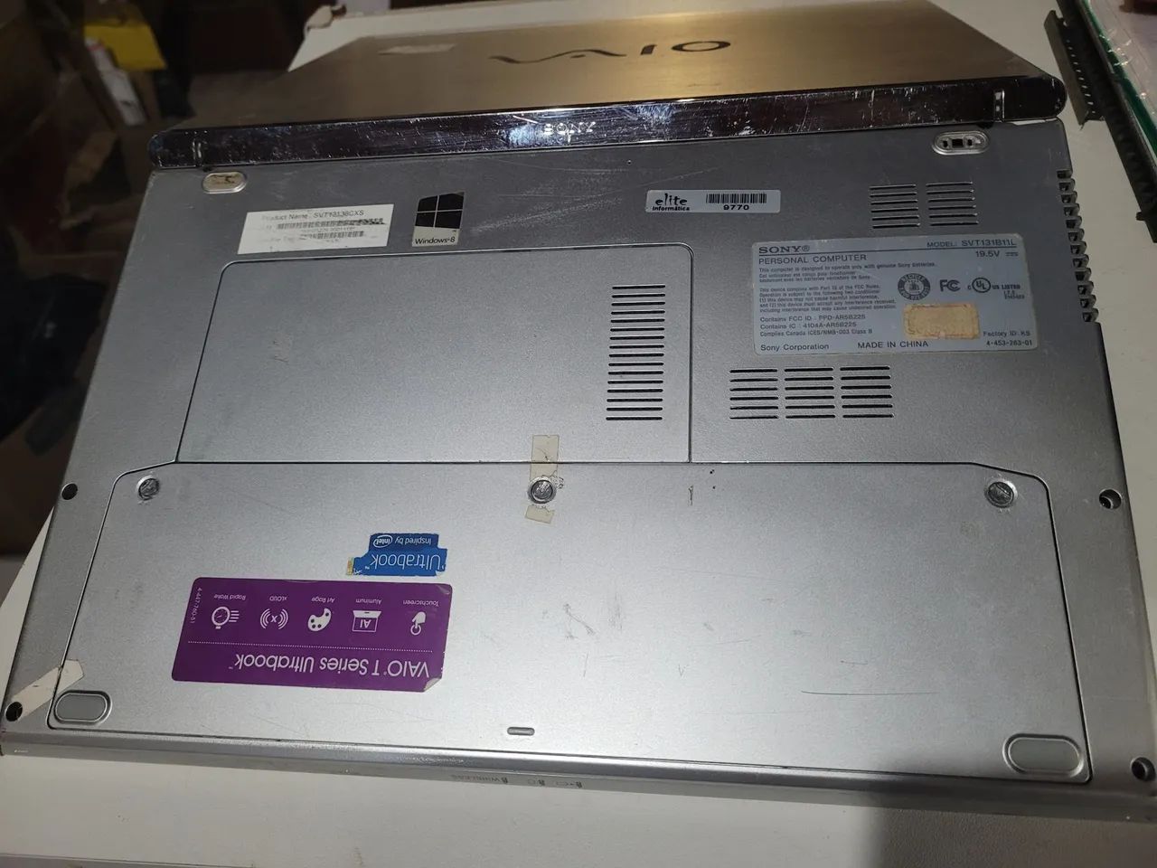 Ultrabook sony vaio i7 8gb ram com detalhes leia - Foto 4