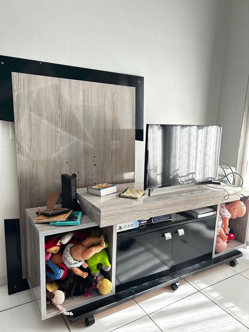 Doação painel de tv e rack - Foto 2