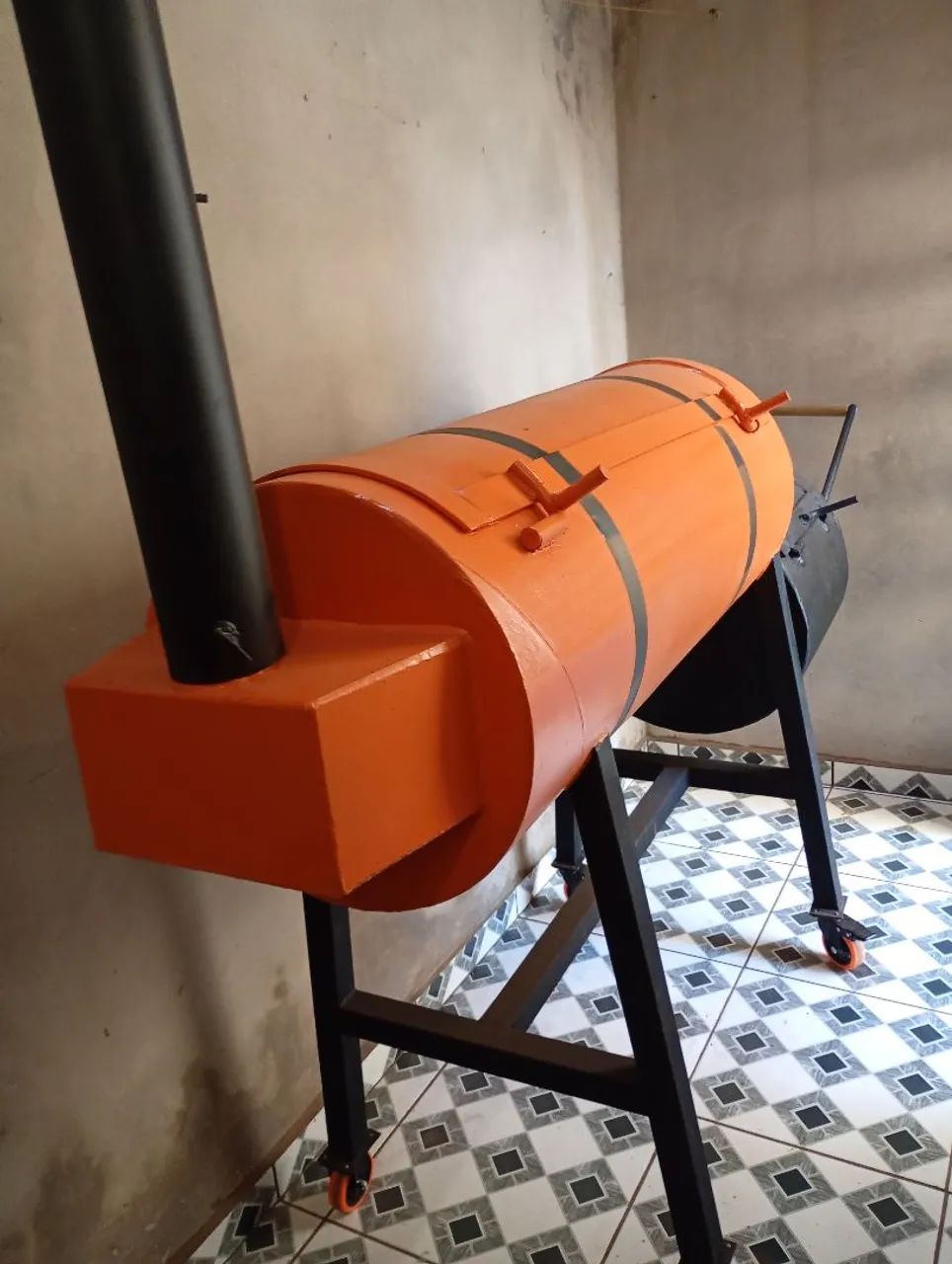 Pit smoker artesanal  - Foto 3
