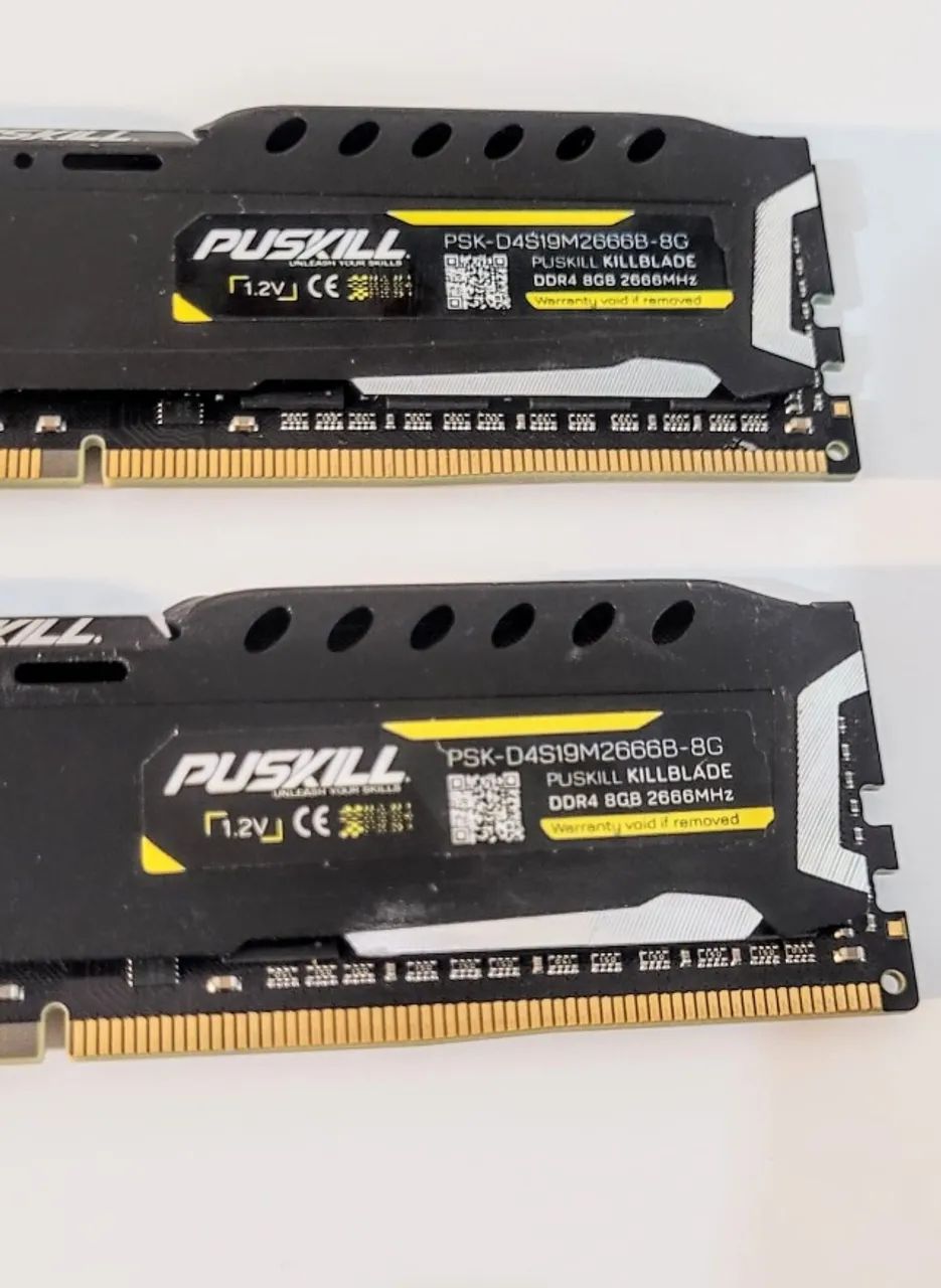 Memória RAM PUSKILL 16GB (2x8) DDR4 2666MHz - Foto 4