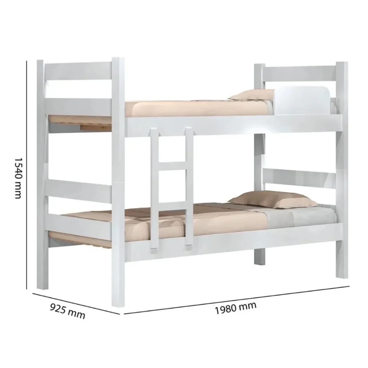 Beliche Prisma Plus para Colchão 88cm com Escada e Proteção / pronta entrega  - Foto 4
