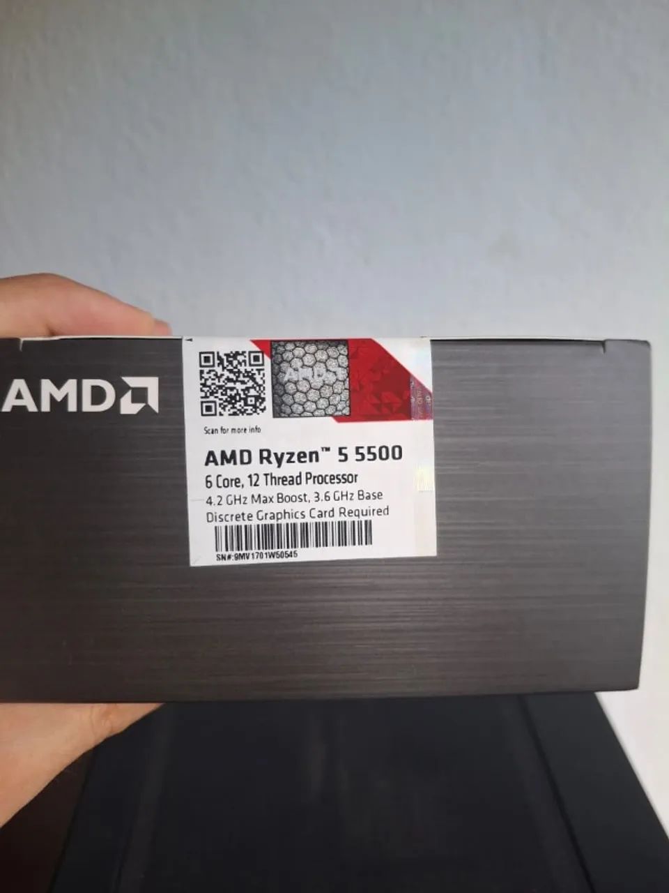 Processador Ryzen 5 5500 Lacrado + Nota Fiscal - Foto 4