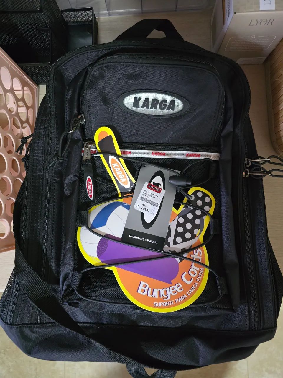 Mochila karga nova