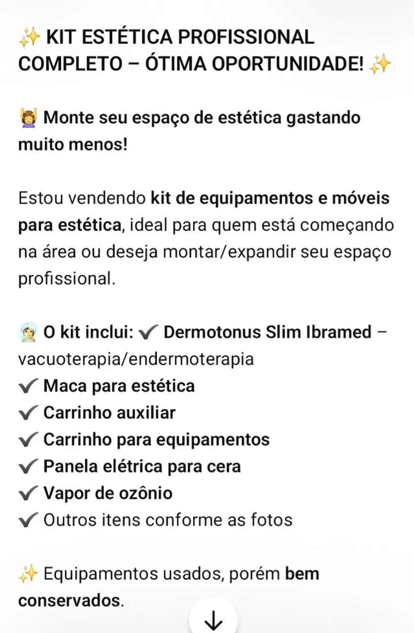 kit estética - Foto 2