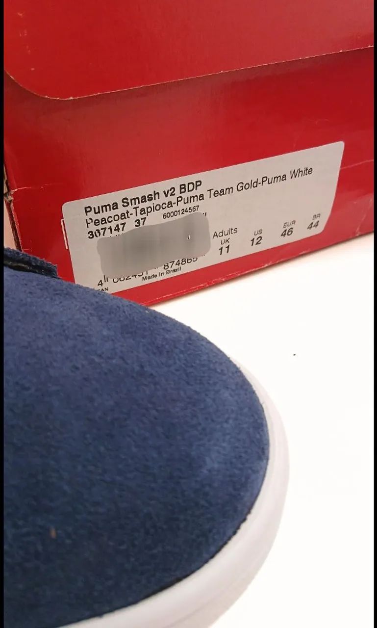 Tênis Puma Smash V2 BDP Masculino - Azul - Foto 6