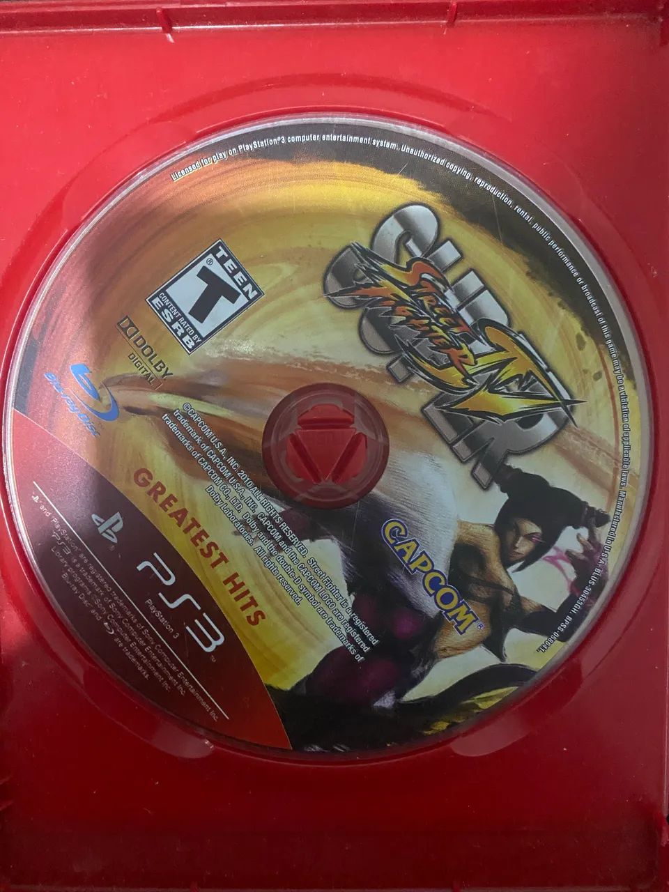 Jogo Street Figther IV PS3 original usado - Foto 2