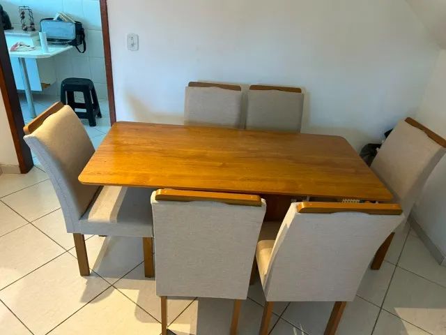 Mesa de jantar com 6 Lugares - Foto 2