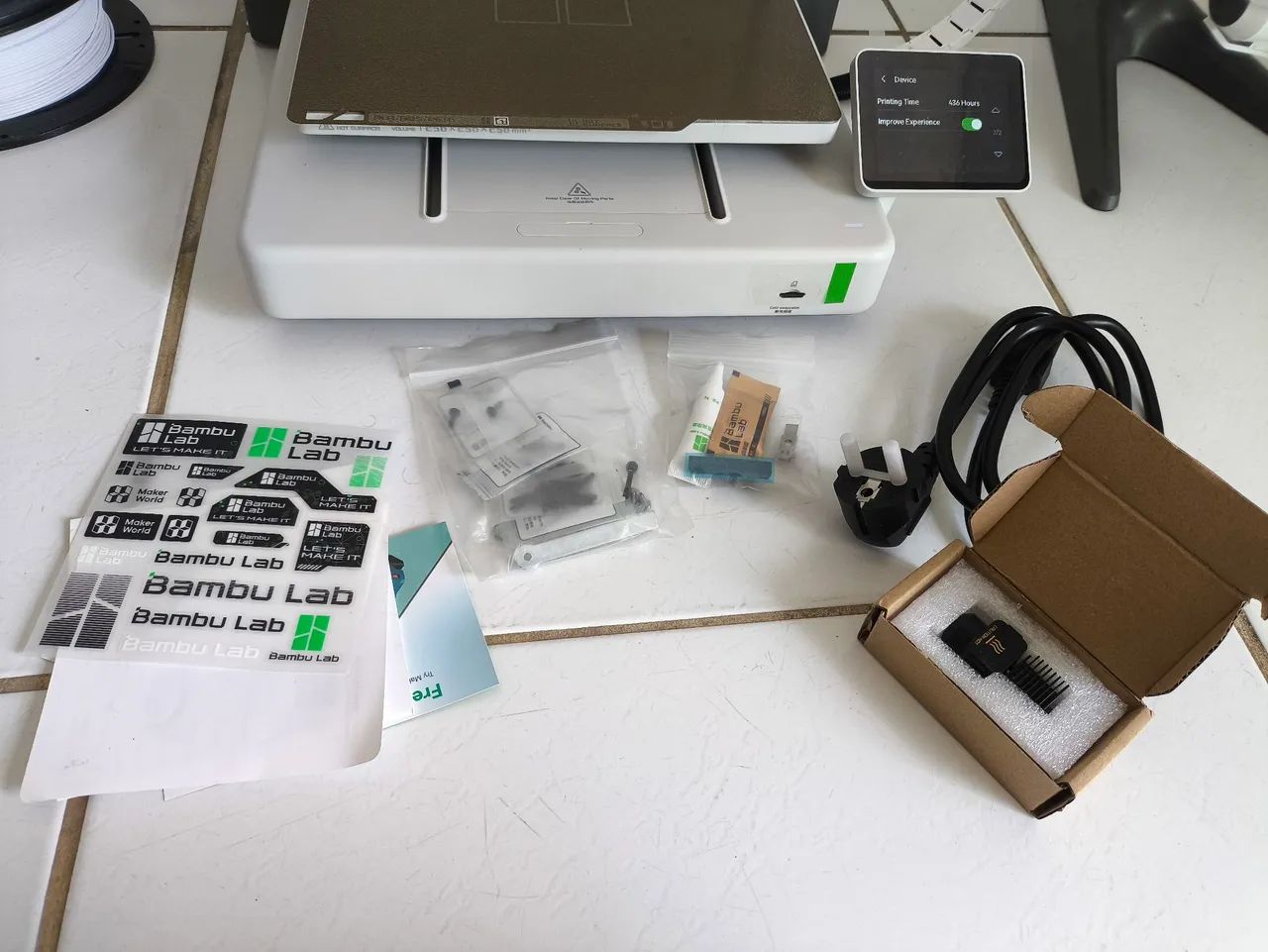 Impressora 3D Bambu lab A1 com AMS  - Foto 3