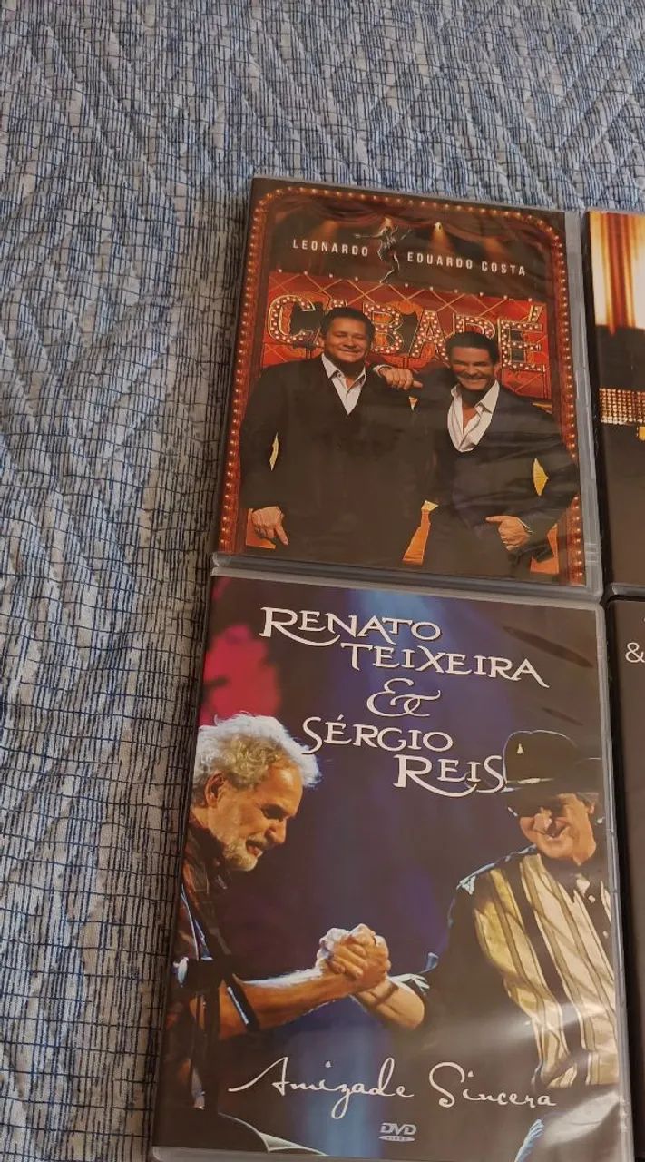 6 DVDs shows de astros sertanejos  - Foto 5