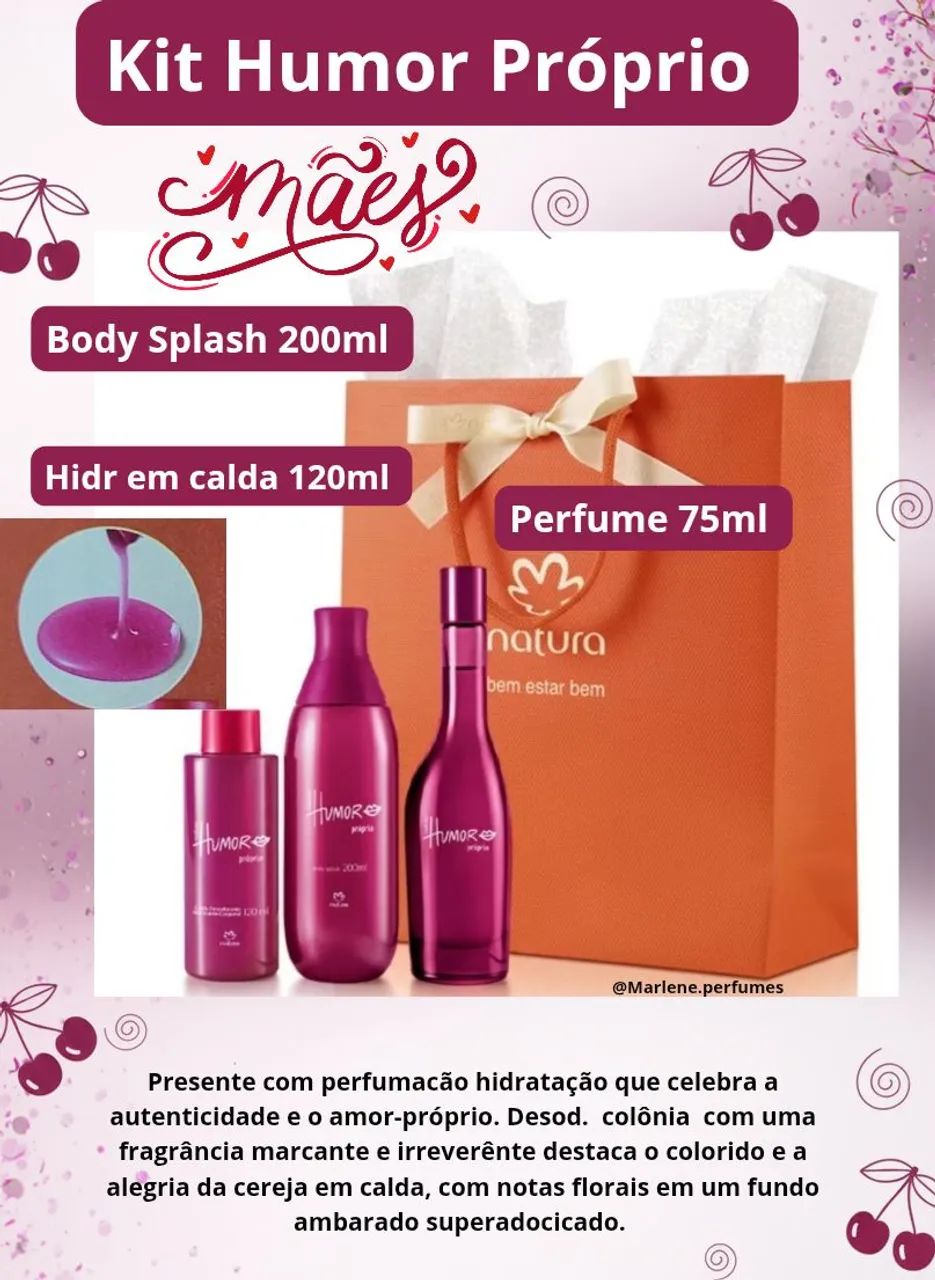Kit Humor Próprio- Natura feminino 